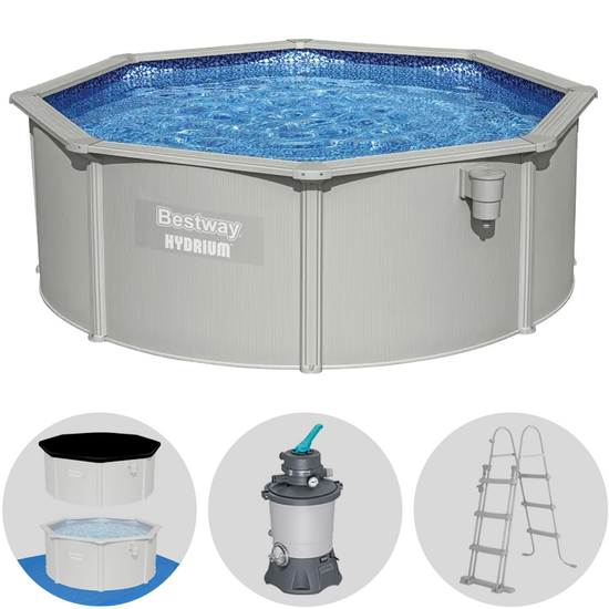 Bestway Hydrium 56574DE - &Oslash;366x122 cm - Stahlwandpool