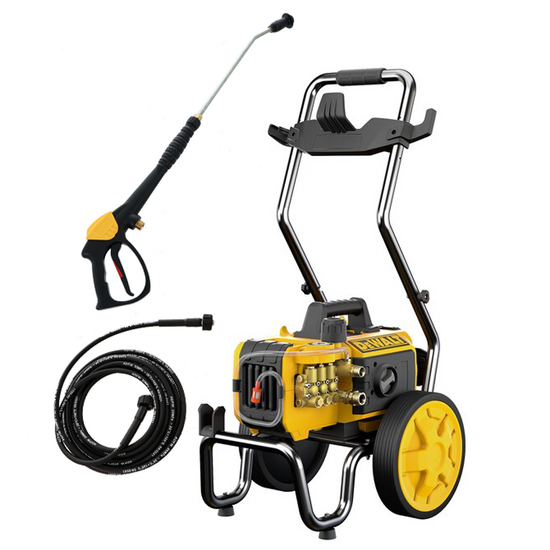 Hochdruckreiniger DeWalt DXPW 003CE KART - max. Druck 150 bar - Fördermenge 630 l/h - auf Wagen mit Rädern