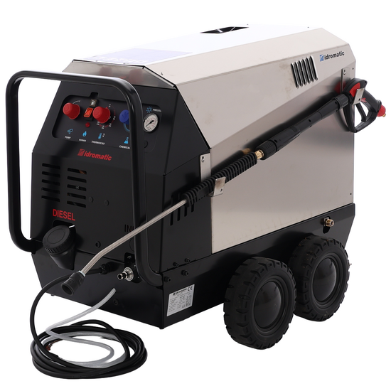 Idromatic Astra 200.15 - Hei&szlig;wasser-Hochdruckreiniger 400 V  - 200 bar - 900 l/h