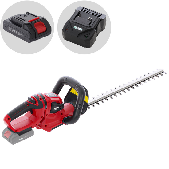 Geotech X-Line HT-20V - Akku-Heckenschere - 20V 2Ah - Messer 51 cm