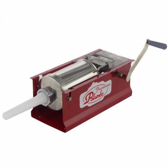 Palumbo Pavi 172 Rot - manueller Wurstfüller 3 Kg - 2 Geschwindigkeiten