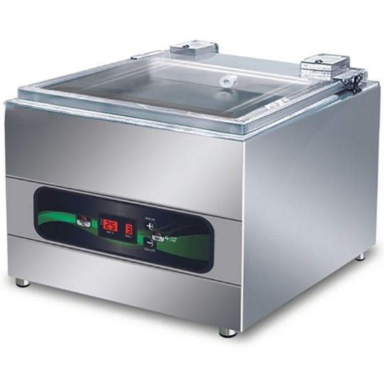Kammervakuumierer Euro 3000 Edelstahl -  Schwei&szlig;leiste 30 cm