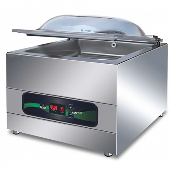 Kammervakuumierer Euro 3500 Edelstahl - Schwei&szlig;leiste 35 cm