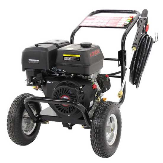 Hochdruckreiniger GeoTech Pro PWP 15/235 ZW mit Loncin Benzinmotor 270 ccm