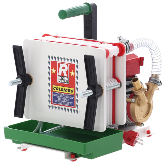 Rover Colombo 6 - Karton- und Plattenfilter – Pumpe aus Bronze