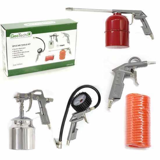 Zubeh&ouml;r Set 5 Teile f&uuml;r Kompressoren GeoTech