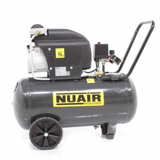 Nuair FC2/50 S - Elektrischer Kompressor mit Wagen - Motor 2PS - 50Lt