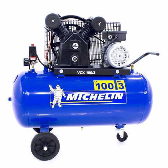 Michelin VCX 100-3 - Elektrischer Kompressor mit Riemenantrieb - Motor 3PS -100Lt