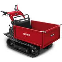 Raupendumper GINKO TR 660 ausziehbare Bordw&auml;nde, hydraulisches Kippen, Motor Honda GX 200