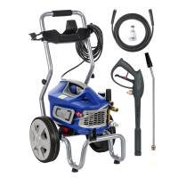 Annovi &amp; Reverberi Blue Clean 614K -Kaltwasser-Hochdruckreiniger - 160 bar max - F&ouml;rdermenge 8.5 Lt/Min
