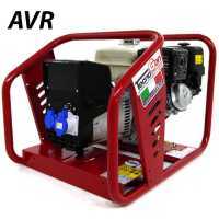 TecnoGen H5000 AVR -Benzin-Stromerzeuger mit AVR-Regelung 3.6 kW - Dauerleistung 3.3 kW - 230V