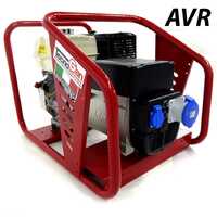 TecnoGen H8000 AVR - Benzin-Stromerzeuger mit AVR 5.3 kW -Dauerleistung 4.8 kW - 230V