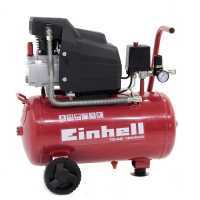 Einhell TC-AC 190/24/8 - Elektrischer Kompressor mit Wagen - Motor 2 PS - 24 Lt Druckluft