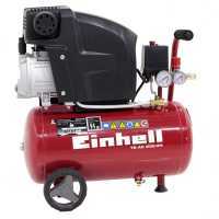 Einhell TE-AC 230/24 - Elektrischer Kompressor mit Wagen - Motor 2 PS - 24 Lt Druckluft