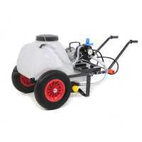 Kit Motorspr&uuml;hpumpe Comet MC 25 &ndash; einphasiger Motor mit Wagen und 80 l Tank