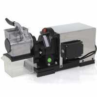 Reber 9010 N INOX - Elektrische K&uuml;chenreibe - N.5 - professioneller elektrischer Induktionsmotor - 600W