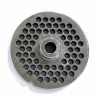 TC 22 Loch 6 mm Lochscheibe Reber - Platte für Fleischwölfe - Durchmesser 82 mm