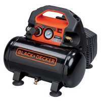 Black &amp; Decker BD 55/6 - Elektrischer kompakter tragbarer Kompressor - Motor 0.5 PS - 6 Lt