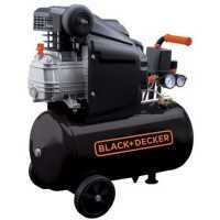 Elektrischer kompakter Kompressor Black &amp; Decker BD 205 24, Motor 2 PS - 24 Lt