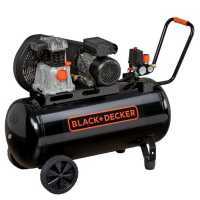 Black &amp; Decker BD 220/100 2M - Elektrischer Kompressor mit Riemenantrieb - Motor 2PS -100Lt