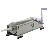 Reber 8973 N INOX - manueller Profi-Wurstf&uuml;ller 10 Kg - 2 Geschwindigkeiten