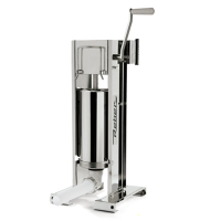 Reber 8970 V INOX - vertikaler Wurstf&uuml;ller 5 Kg - 2 Geschwindigkeiten mit Geh&auml;use