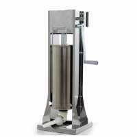 Reber 8973 V INOX - vertikaler Wurstf&uuml;ller 10 Kg - 2 Geschwindigkeiten mit Geh&auml;use