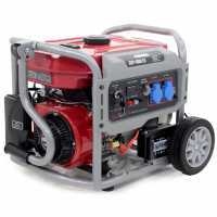 GeoTech Pro GGP 4000 ES - Benzin-Stromerzeuger mit R&auml;dern und AVR-Regelung 3.6 kW - Dauerleistung 3.2 kW - 230V