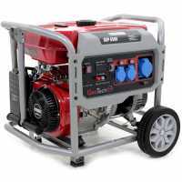GeoTech Pro GGP 6500 - Benzin-Stromerzeuger mit R&auml;dern und AVR-Regelung 5.4 kW - Dauerleistung 5 kW - 230V