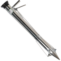 GeoTech PM 40 – Handbetrieben Pflanzmaschine zum Schieben – Rahmen aus Aluminium