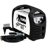 Inverter Schwei&szlig;ger&auml;t Elektrode mit Gleichstrom Telwin Infinity 150 - 130 A - mit Kit