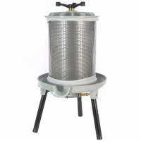 Grifo PEA40 - Pneumatische Obstpresse 40 L - Presskorb aus Edelstahl