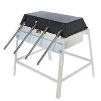 Grifo mit 4 Stationen - Manueller Abf&uuml;ller mit F&uuml;llventilen aus Edelstahl und Kunststofftank