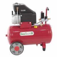 GeoTech AC 50.8.20 - Elektro Kompressor - 50 Liter -  Motor 2 PS