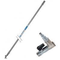 Verlängerungsschaft aus Aluminium, pneumatisch, Campagnola ExtraLight 200 cm, fest