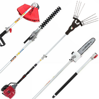 Olivenr&uuml;ttler + Multifunktion- Motorsense mit Honda Motor GX 35