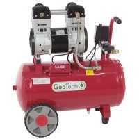 GeoTech S-AC 50-10-15C - elektrischer Kompressor -  Leise 50 Lt oilless Motor 1.5 PS