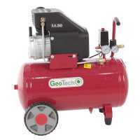 GeoTech AC 50-10-25C - Elektrischer Kompressor - Motor 2.5 PS, 50 Liter