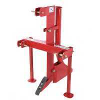 GeoTech PRH - Kabelpflug Drainagepglug mit 1 Zinken - mit seitlichen Stützen