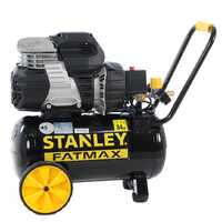 Stanley Sil Air 244/24 - Elektrischer Kompressor mit Wagen - Motor 1.5 PS, 24 Lt, oilless, leise