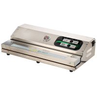 Vakuumierger&auml;t MINI Euro 360 EDELSTAHL + Vakuummeter - Schwei&szlig;leiste 37 cm
