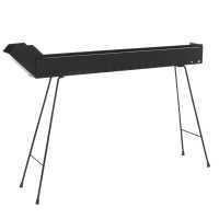 Cruccolini BA15 - Lammspie&szlig;e-Kohlegrill aus Schmiedeeisen 100 cm - Kochfl&auml;che 100 x 11 cm