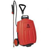 R&uuml;ckenspritze Ausonia auf Wagen 16 l - Batterie 12V/10Ah