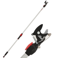 Ausonia - Astschere auf festem Schaft 2m - &Oslash; 35mm - Drehkopfst&uuml;ck - Baumschere