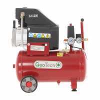 GeoTech AC 24.10.25C - Elektro Kompressor 24 Liter - Motor 2 PS