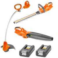 Flymo C-Li 20V3N1 - Garten Trimmer - Heckenschere - Laubbl&auml;ser - Set 3 in 1 - batteriebetriebener Motor 20 V