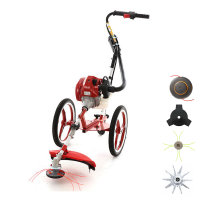 GeoTech HPBC 550 - Fadenm&auml;her Motorsense zum Schieben - Gemischmotor 52 ccm