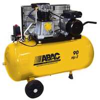 ABAC LINE B26/90 CM2 - Einphasiger elektrischer Luftkompressor mit Riemenantrieb - Motor 2 PS - 90 l