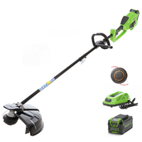 Greenworks GD40BC elektrischer Freischneider im Angebot Agrieuro