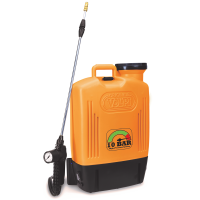 Volpi Elettrolithium 15 L - Batteriebetriebene R&uuml;ckenspritze mit Lithium-Akku - 12V